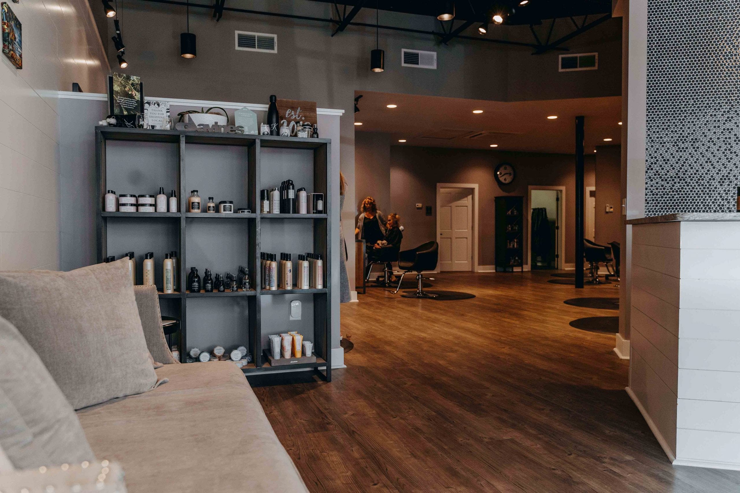 Kinz & Co. Salon interior